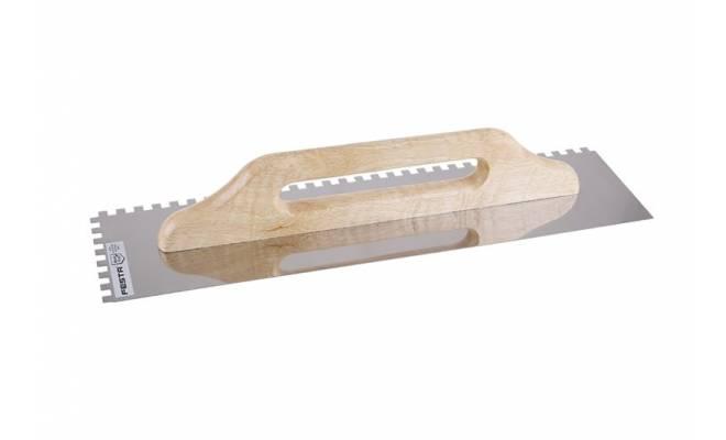 Hladítko zubové 8x8mm, 500x130mm FESTA