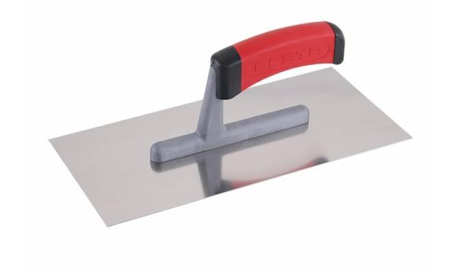 Hladítko nerezové 280x130mm gumenná rúčka FESTA