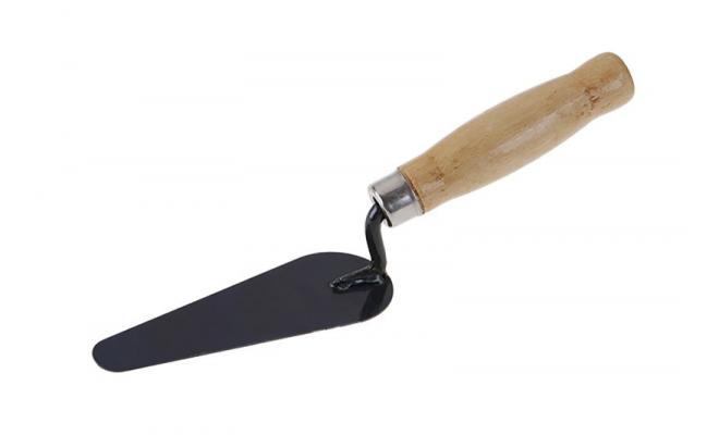 Lyžica oceľ 140x50mm mačací jazyk