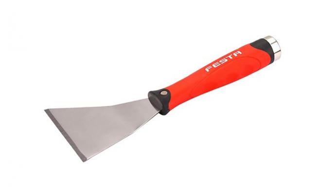 Škrabacia špachtľa s tulejou