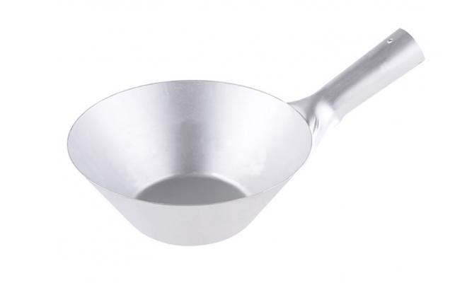 Murárska naberačka Ø 215mm pre lopatovú násadu Ø 38 mm