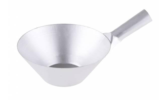 Murárska naberačka  Ø 235mm pre lopatovú násadu Ø 38 mm