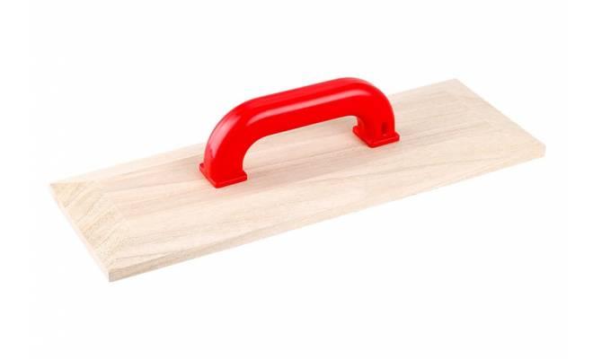 Hladítko drevené 400x140mm s plastovou rukoväťou