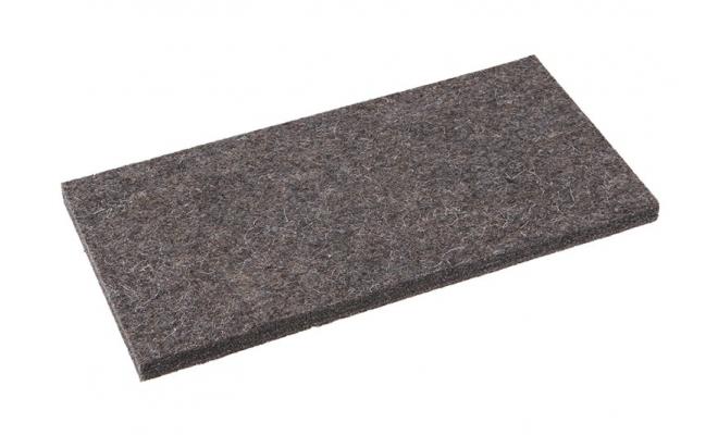 Náhradný poťah 250x130mm  - čierna plsť 10mm