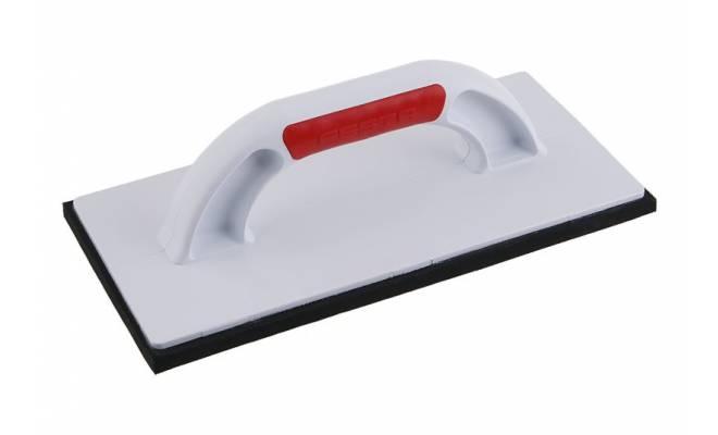 Hladítko plastové 280x140mm, poťah gumená pena hr. 10mm FESTA 