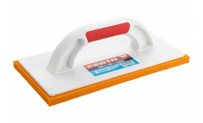 Hladítko plastové 280x140mm, poťah extra jemná huba hr. 12mm FESTA