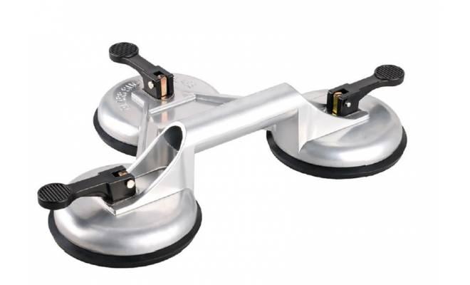 Držiak skla trojitý (sklenárský) hliníkový Alu