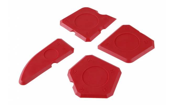 Sada silikónových stierok, 4ks