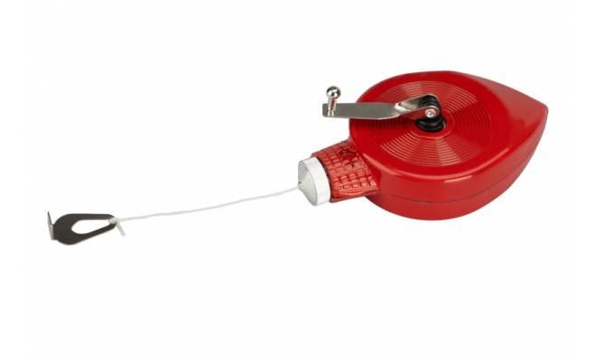 Navíjač s údernou šnúrou 30M  kovový - brnkačka