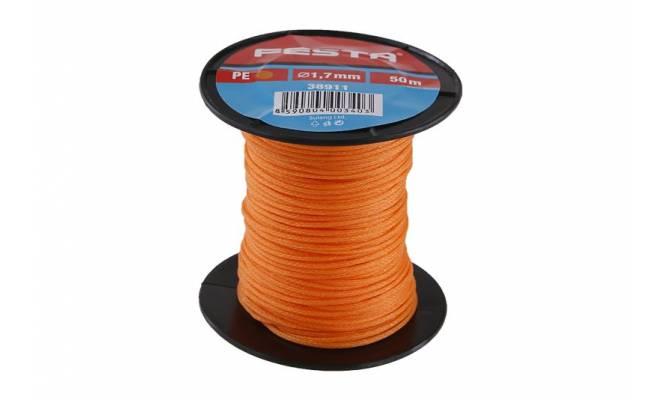 Murársky povrázok 50m,  1.7mm oranžový FESTA 