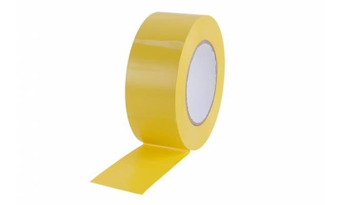 Trasovacia páska 50mmx0.15mmx50m,žltá