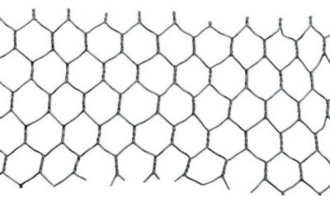 Pletivo HEX,25 / 1x1000x25M PVC