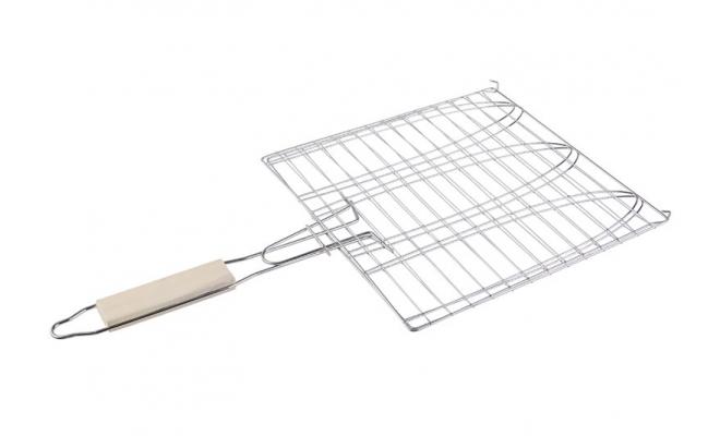 Opekač na 3 ryby 280x280mm,55cm