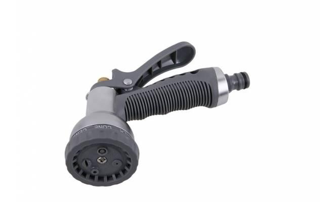 Pištoľ 7 funkcií DELUX kov 