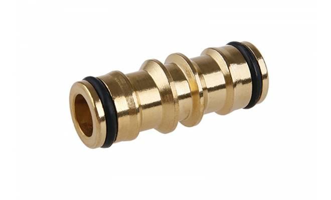 Medzikus na 2 rýchlospojky mosadz