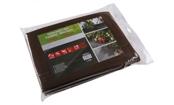 Netkaná textília 1.6x10M hnedá 50g / m2