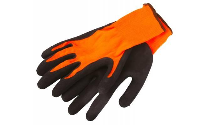 Pracovné rukavice nylonové - LATEX veľkosť 8