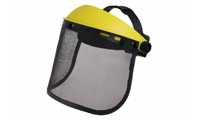 Ochranný štít s mriežkou