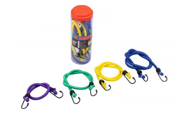 Sada upínacích popruhov 2x Ø4, 2x Ø6 a 2x Ø8mm x 1m 