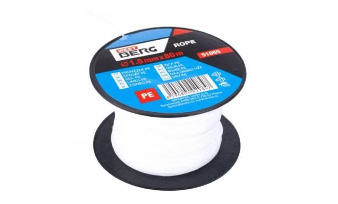 Silónový povrázok 1.5mmx80M biely