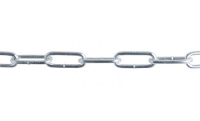 Reťaz dlhé oko 4x32mm / 38m DIN 5685C