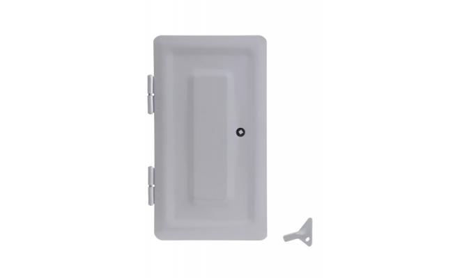 Dvierka komínové sivá farba Komax