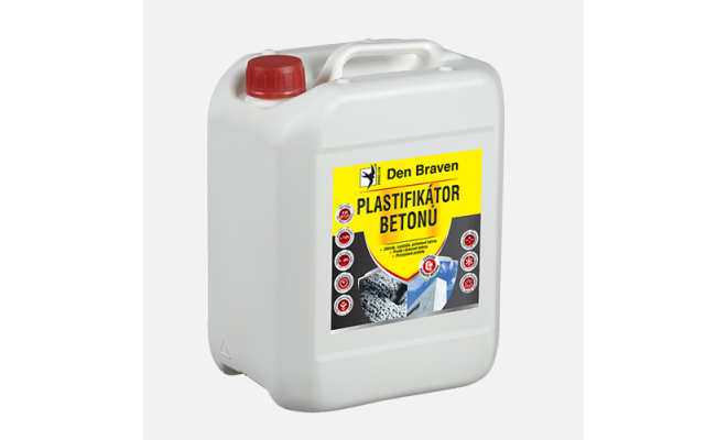 Plastifikátor betónu - 5 litrov