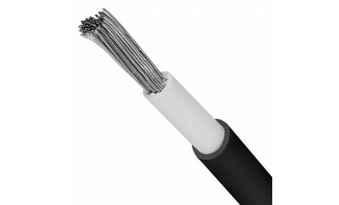 Solárny kábel 6mm2 / 1 bm, čierny