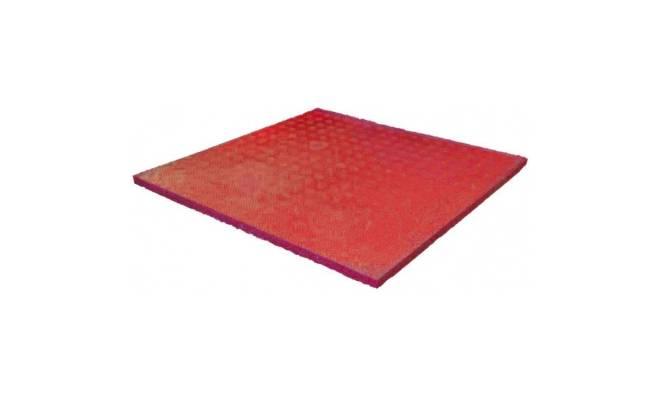 Gumová dlažba SPECIAL 1000 x 1000 mm x 30 mm červená - 1 ks