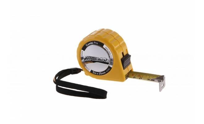 Zvinovací meter KMC 25 5mx25mm KOMELON žltý 