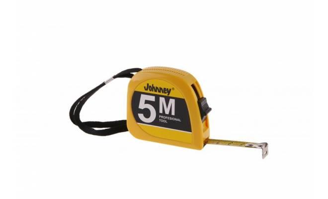 Zvinovací meter KDS 5013-5m Johnney žltý 