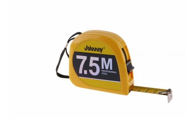 Zvinovací meter KDS 7519-7.5m Johnney žltý 