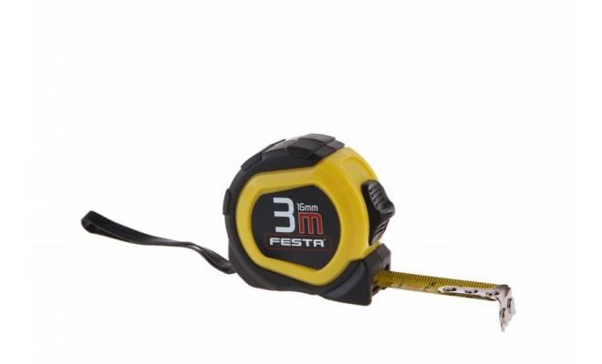 Zvinovací meter Magnetic 3016-3m / 16mm guma (GW-369) FESTA 