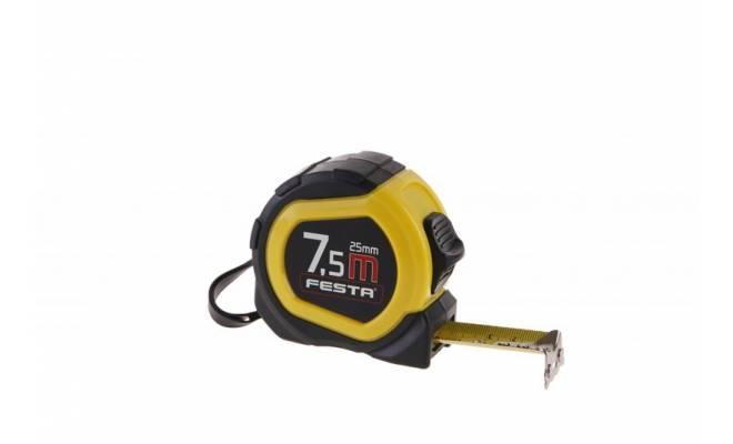 Zvinovací meter Magnetic 7525-7.5m / 25mm guma FESTA 