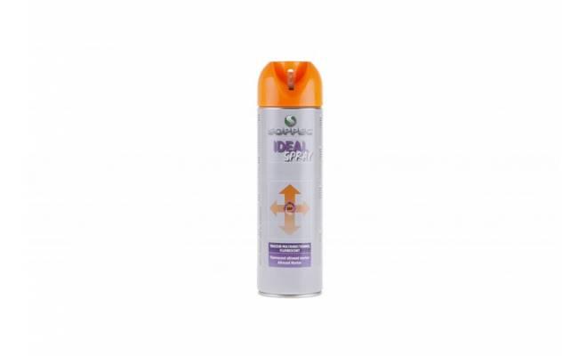 SOPPEC Značkovací sprej IDEAL fluorescentný oranžový 500ml trvanlivosť 12 mesiacov 