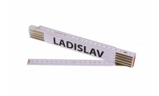 Skladací 2m LADISLAV (PROFI,biely,drevo)