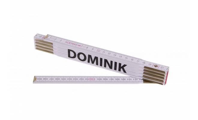 Skladací 2m DOMINIK (PROFI,biely,drevo)