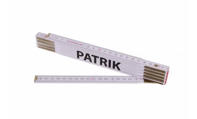 Skladací 2m PATRIK (PROFI,biely,drevo)