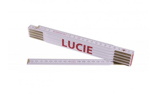 Skladací 2m LUCIE (PROFI,biely,drevo)