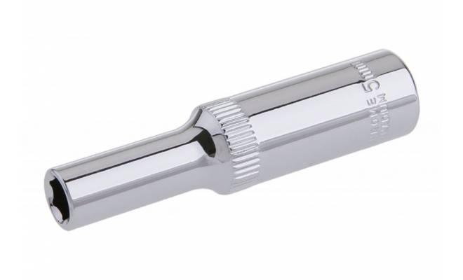 Hlavica predĺžená 1/4" CrVa 5mm 
