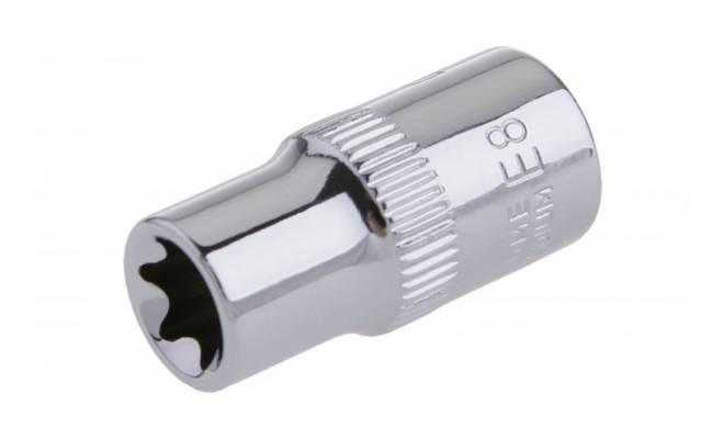 Hlavica TORX 1/4" E8 