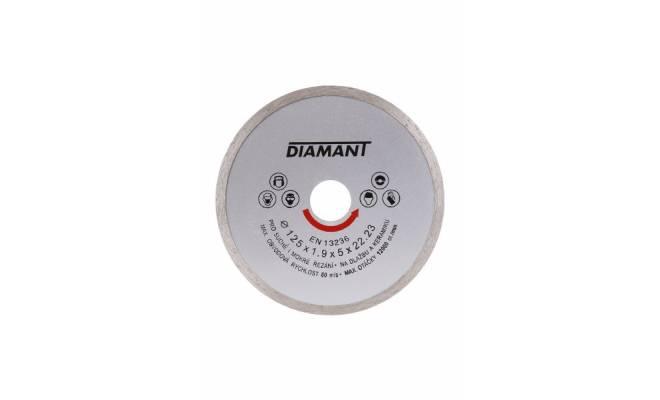 Diamantový kotúč DIAMANT 125x22.2x2mm plný 
