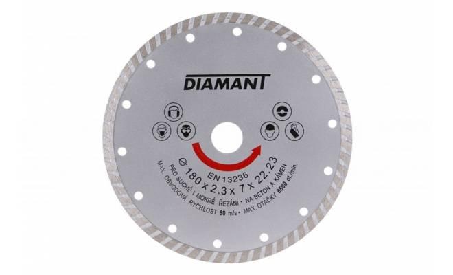 Diamantový kotúč DIAMANT 180x22.2x3.1mm TURBO 