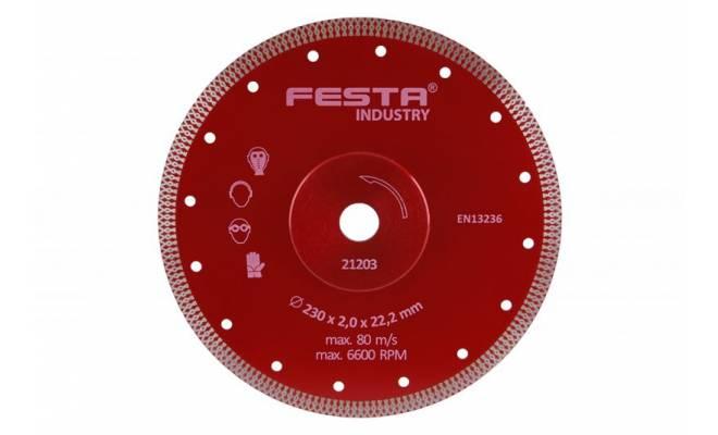 Diamantový kotúč FESTA INDUSTRY 200 x 25,4mm