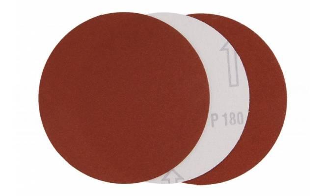 Brúsny papier so suchým zipsom 125 mm, P180, 3ks 