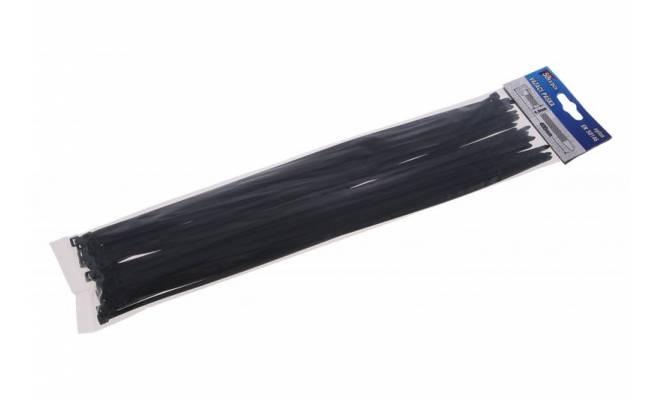 Sťahovacie pásky 400x4.8mm 50ks čierna 