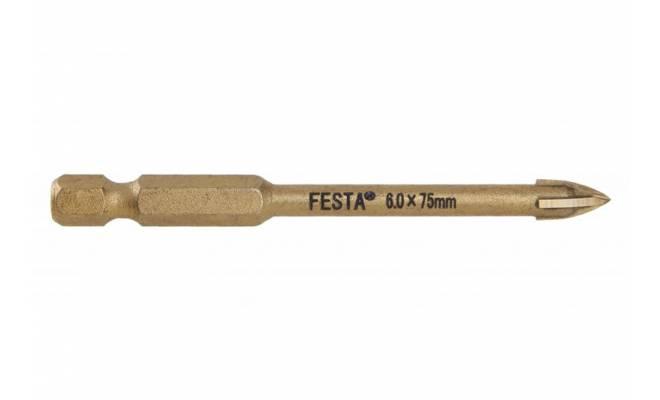 Vrták na sklo a keramiku 6.0mm