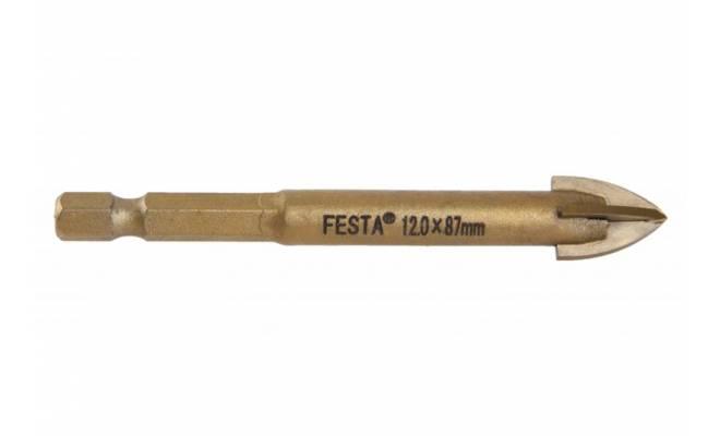 Vrták na sklo a keramiku 12.0mm