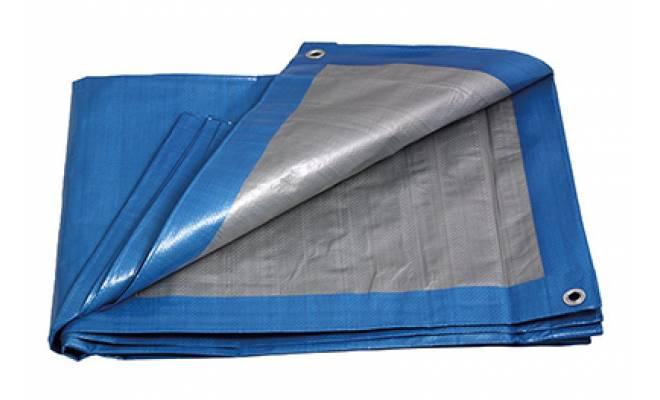 FESTA zakrývacia plachta 8x12 m PROFI 140 g/m2 modro-strieborná