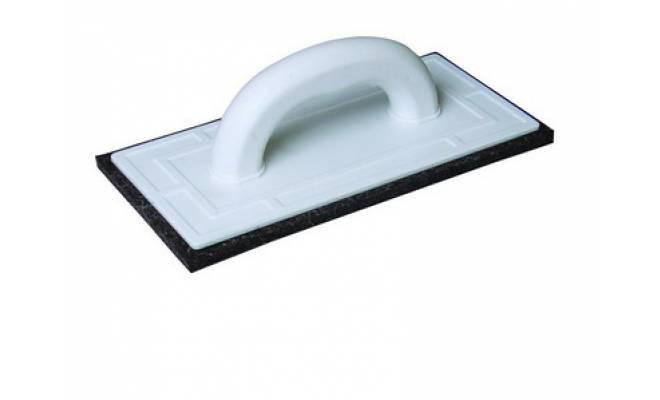 Hladítko plastové 220x130mm, poťah čierna plsť hr. 10mm FESTA